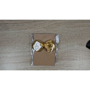 Gold Knot Stud Earrings for Women | Twisted Rope Design  Classic Vintage Style